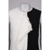 Чорно-біла вовняна сукня з биркою