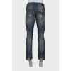 Чоловічі джинси кольору Fulham Blue Rip із биркою
