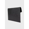 Клатч UPTOWN GRAIN DE POUDRE EMBOSSED LEATHER