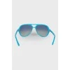 Солнцезащитные очки с голубой оправой