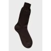 Мужские темно-серые носки