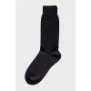 Мужские черно-синие носки 