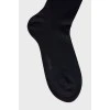 Чоловічі темно-сині шкарпетки