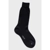 Чоловічі чорно-сині шкарпетки