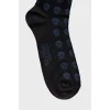 Чоловічі шкарпетки з принтом