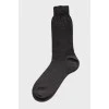 Чоловічі сірі шкарпетки