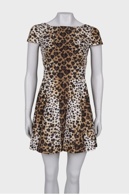 Сукня в леопардовий принт