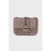 Сумка Glam Lock Rhinestone & Crystal
