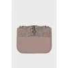 Сумка Glam Lock Rhinestone & Crystal