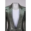 Зеленый пиджак металлик