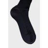 Мужские удлиненные носки 