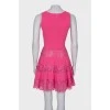 Рожева сукня з мереживом