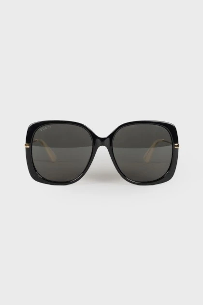 Черно-белые солнцезащитные очки гранд
