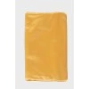 Текстильний клатч жовтого кольору