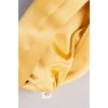 Текстильный клатч желтого цвета 