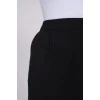 Прямая юбка черного цвета 
