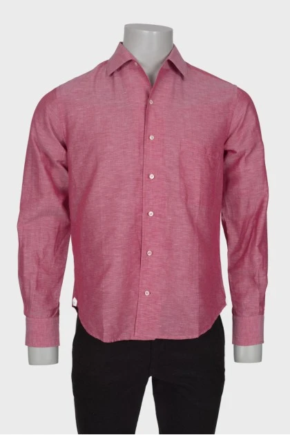 Чоловіча сорочка рожевого кольору