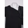 Асимметричная черная блуза
