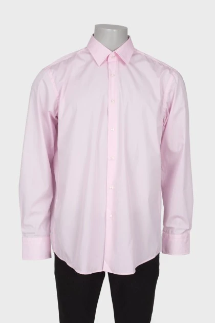 Чоловіча рожева сорочка з биркою