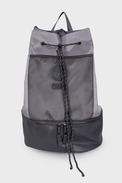 Текстильный рюкзак с фирменным логотипом 