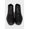 Мужские ботинки черного цвета
