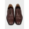 Мужские туфли коричневого цвета