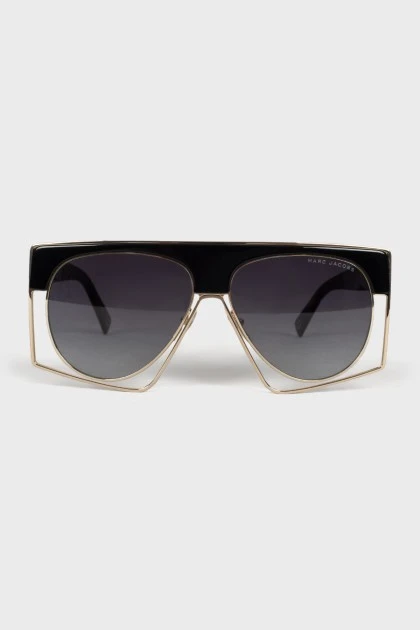 Солнцезащитные очки комбинированной формы
