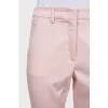 Класичні штани рожевого кольору