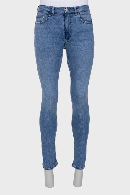 Чоловічі джинси блакитного кольору