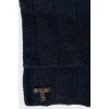 Кашемировый шарф синего цвета