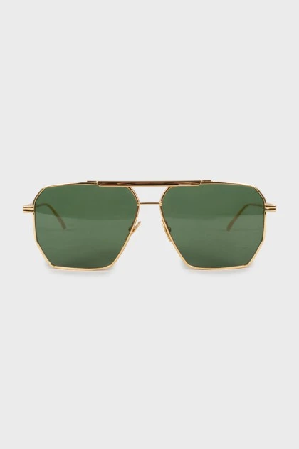 Зелені сонцезахисні окуляри гранд