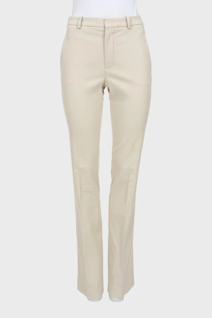 Классические белые брюки 