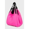 Яскраво-рожева сумка хобо