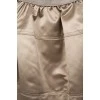 Шелковая юбка с рельефными швами