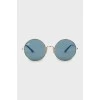 Голубые солнцезащитные очки teashades