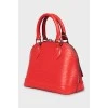 Красная сумка Alma