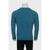Чоловічий светр блакитного кольору