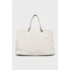 Сумка Timeless CC Quilted Caviar Leather Shopping Tote