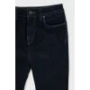 Темно-синие джинсы skinny fit