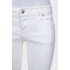 Білі джинси skinny fit