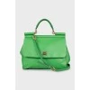 Зелена сумка Sicily