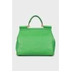 Зелена сумка Sicily