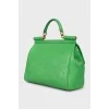 Зеленая сумка Sicily