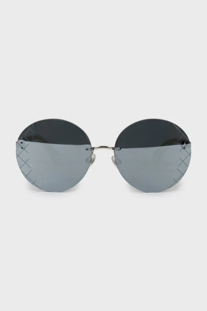 Сонцезахисні окуляри teashades зі сріблястою оправою
