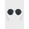 Солнцезащитные очки teashades с серебристой оправой