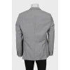 Мужской светло-серый пиджак 