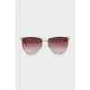 Сонцезахисні окуляри з рожевими лінзами