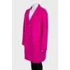 Рожеве пальто з биркою