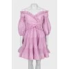 Фіолетова сукня міні з биркою