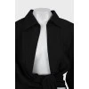 Блуза черного цвета с биркой